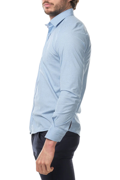 Ανδρικό πουκάμισο Valentino, Γαλάζιο 3