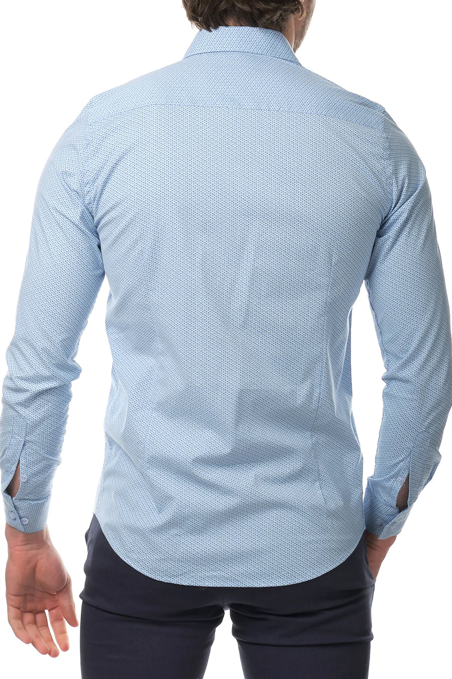 Ανδρικό πουκάμισο Valentino, Γαλάζιο 4