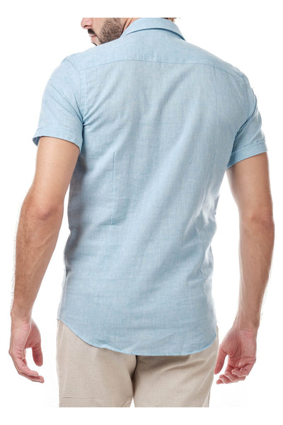 Ανδρικό πουκάμισο Vicente, Γαλάζιο 4