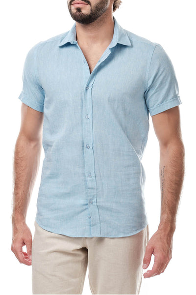 Ανδρικό πουκάμισο Vicente, Γαλάζιο 1