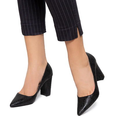 Γυναικεία παπούτσια Yoselin, Μαύρο 1