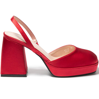 Γυναικεία παπούτσια Yrneha, Κόκκινο 3