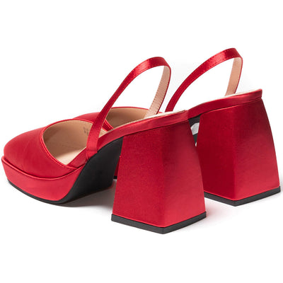 Γυναικεία παπούτσια Yrneha, Κόκκινο 4