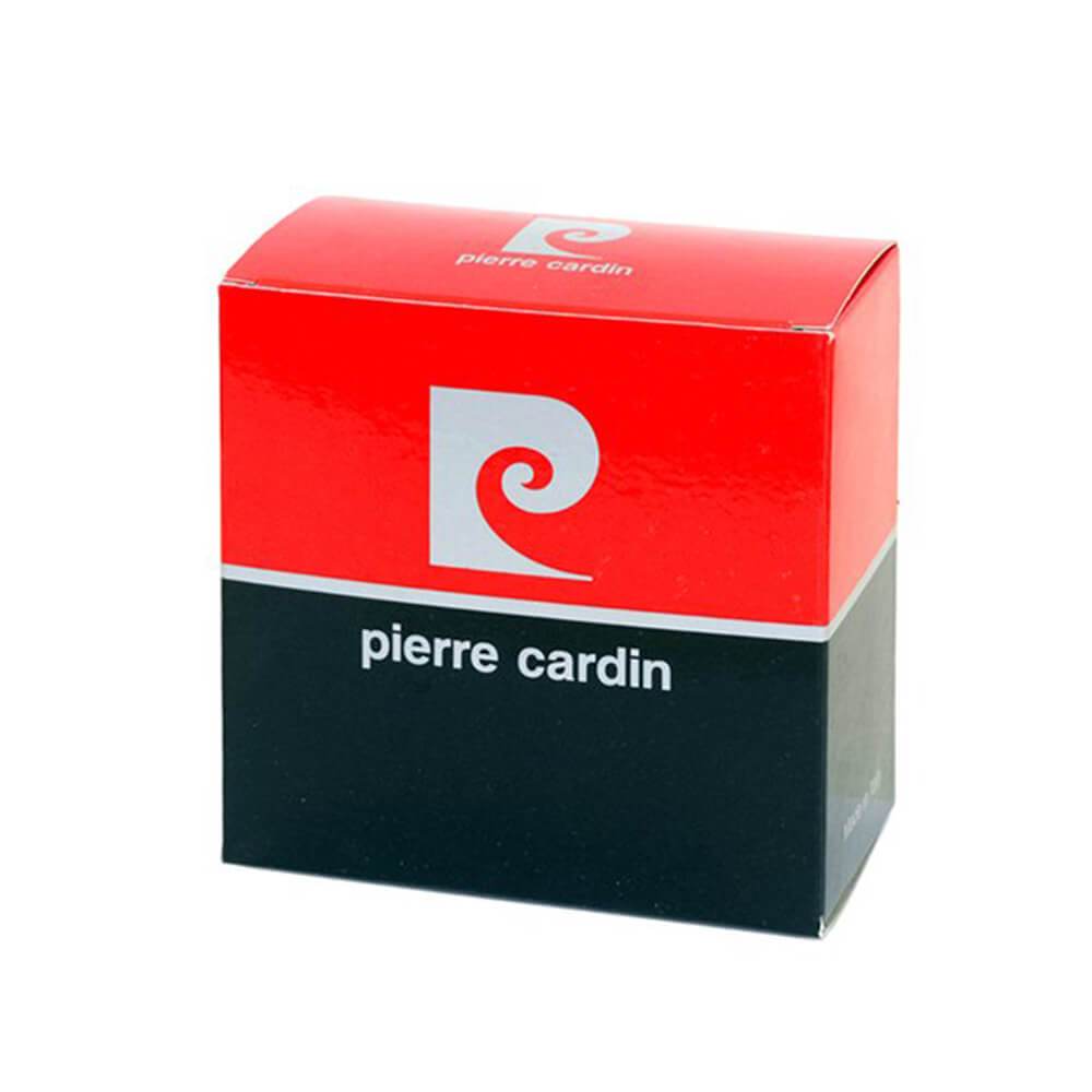 Pierre Cardin | Ανδρική ζώνη από γνήσιο φυσικό δέρμα GCB247, Μαύρο 5