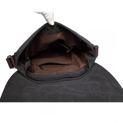Ανδρική τσάντα Alex, Μαύρο - με προστασία ασύρματης ανάγνωσης RFID 7