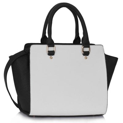 Γυναικεία τσάντα Debbie, Μαύρο/Λευκό 1