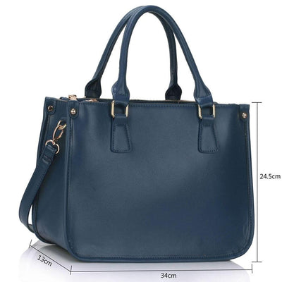 Γυναικεία τσάντα Lia, Μπλε 4