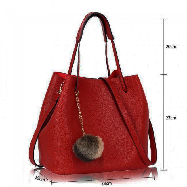Γυναικεία τσάντα Vanessa, Κόκκινο 5