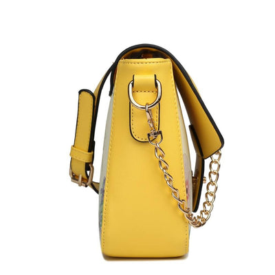 Γυναικεία τσάντα Gloria, Κίτρινο 4