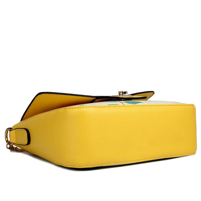 Γυναικεία τσάντα Gloria, Κίτρινο 5