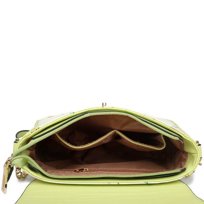 Γυναικεία τσάντα Gloria, Ανοιχτό πράσινο 3