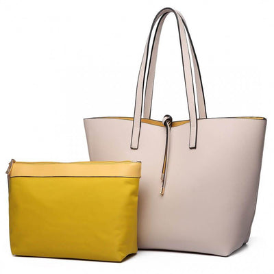 Γυναικεία τσάντα Salome, Μπεζ/Κίτρινο 1
