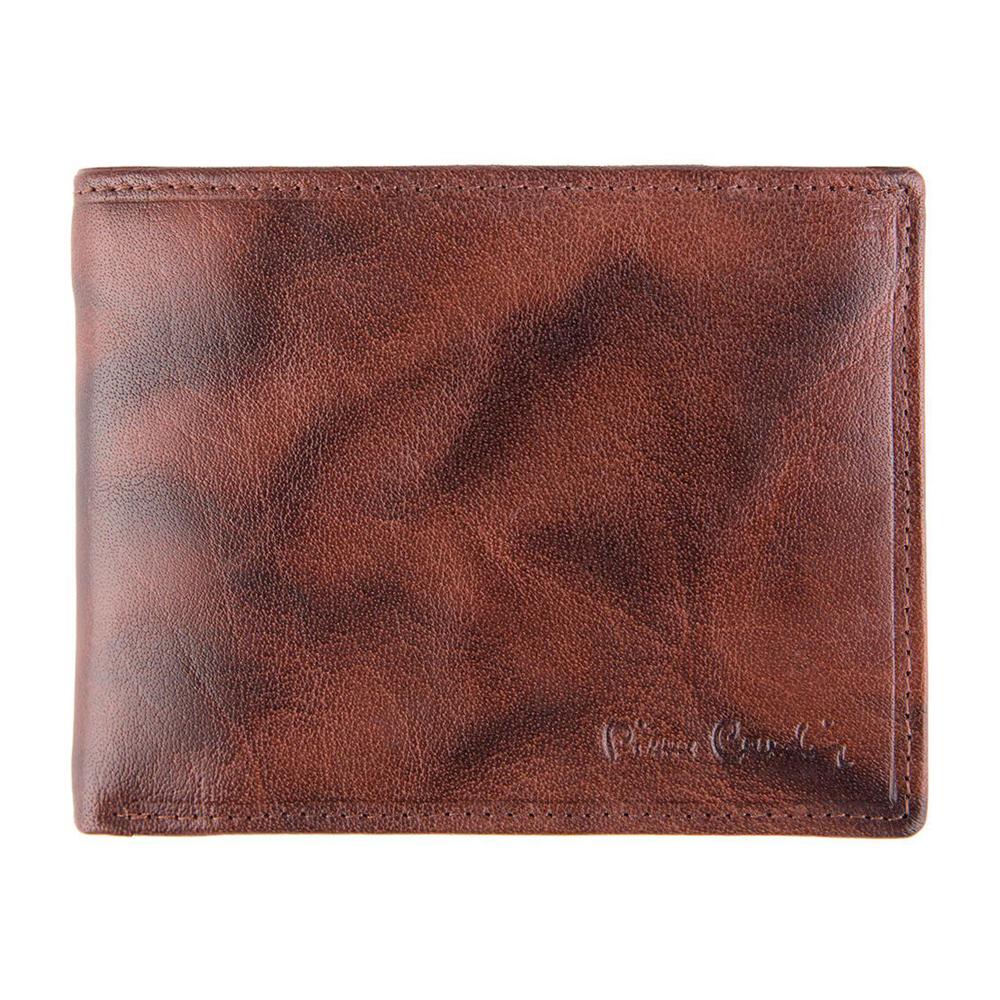 Pierre Cardin | Ανδρικό πορτοφόλι από γνήσιο φυσικό δέρμα GPB330, Καφέ 1