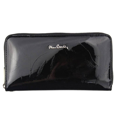 Pierre Cardin | Γυναικείο πορτοφόλι από γνήσιο φυσικό δέρμα GPD019, Μαύρο 1