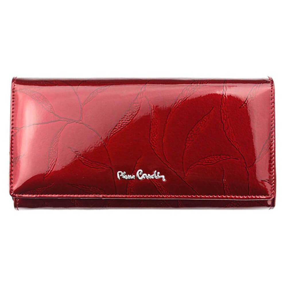 Pierre Cardin | Γυναικείο πορτοφόλι από γνήσιο φυσικό δέρμα GPD027, Κόκκινο 1