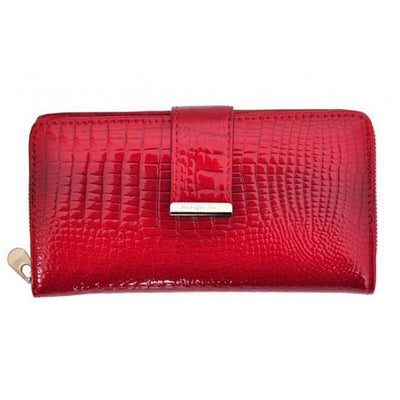 Γυναικείο πορτοφόλι από γνήσιο φυσικό δέρμα GPD213, Κόκκινο 1