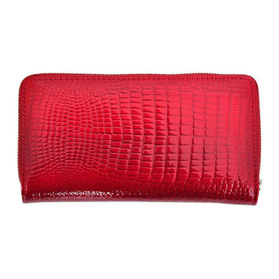 Γυναικείο πορτοφόλι από γνήσιο φυσικό δέρμα GPD213, Κόκκινο 8