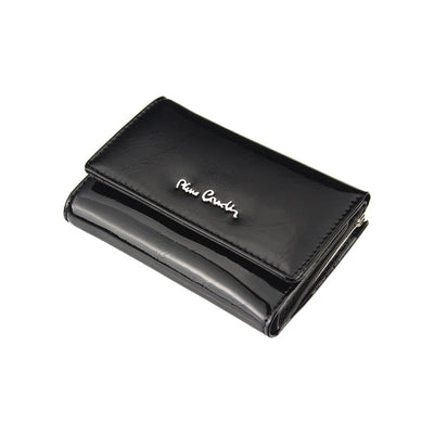 Pierre Cardin | Γυναικείο πορτοφόλι από γνήσιο φυσικό δέρμα GPD095, Μαύρο - με προστασία ασύρματης ανάγνωσης RFID 6