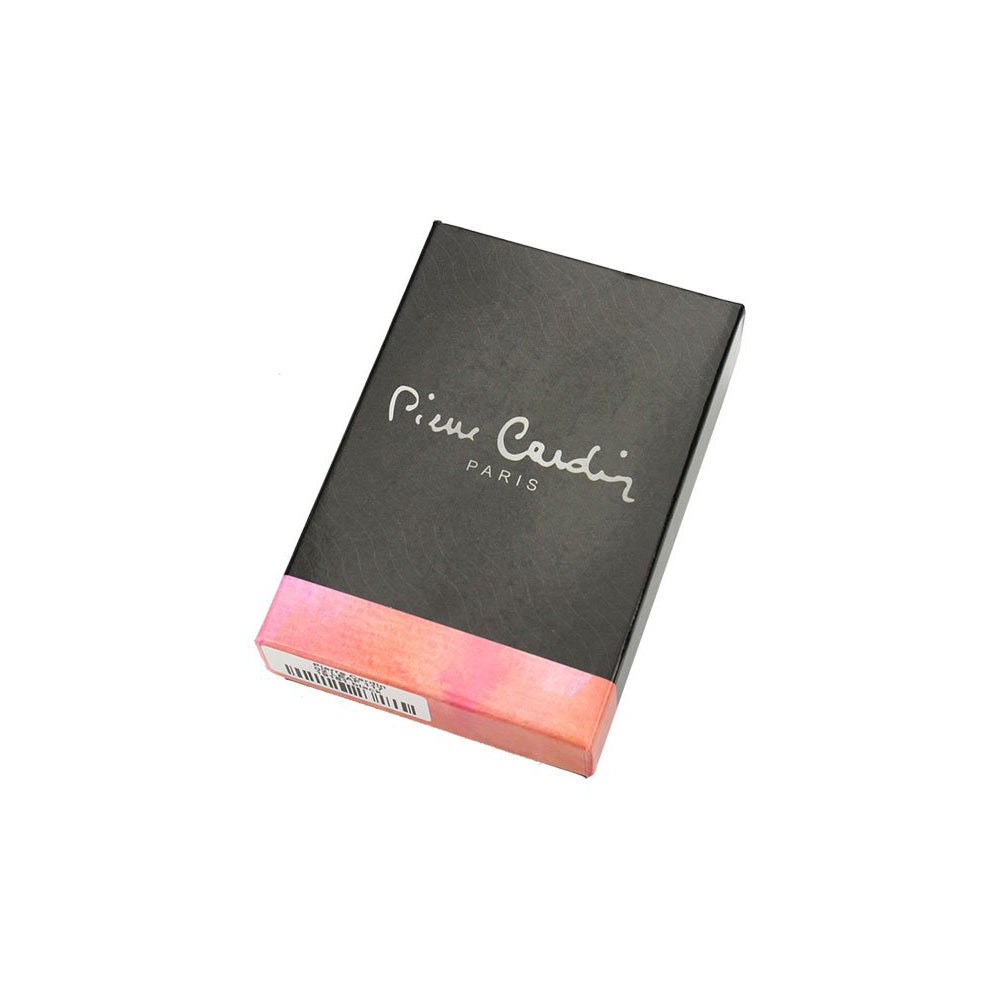 Pierre Cardin | Γυναικείο πορτοφόλι από γνήσιο φυσικό δέρμα GPD095, Μαύρο - με προστασία ασύρματης ανάγνωσης RFID 5