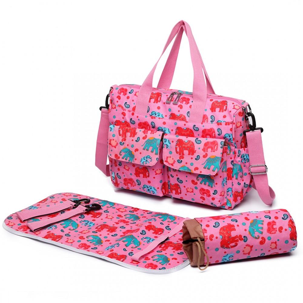 Βρεφική τσάντα Prichindel, Ροζ 1